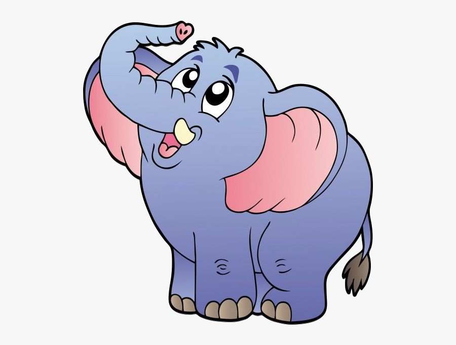 Elephant Clipart Cartoon - Circus Elephant Cartoon, Transparent Clipart
