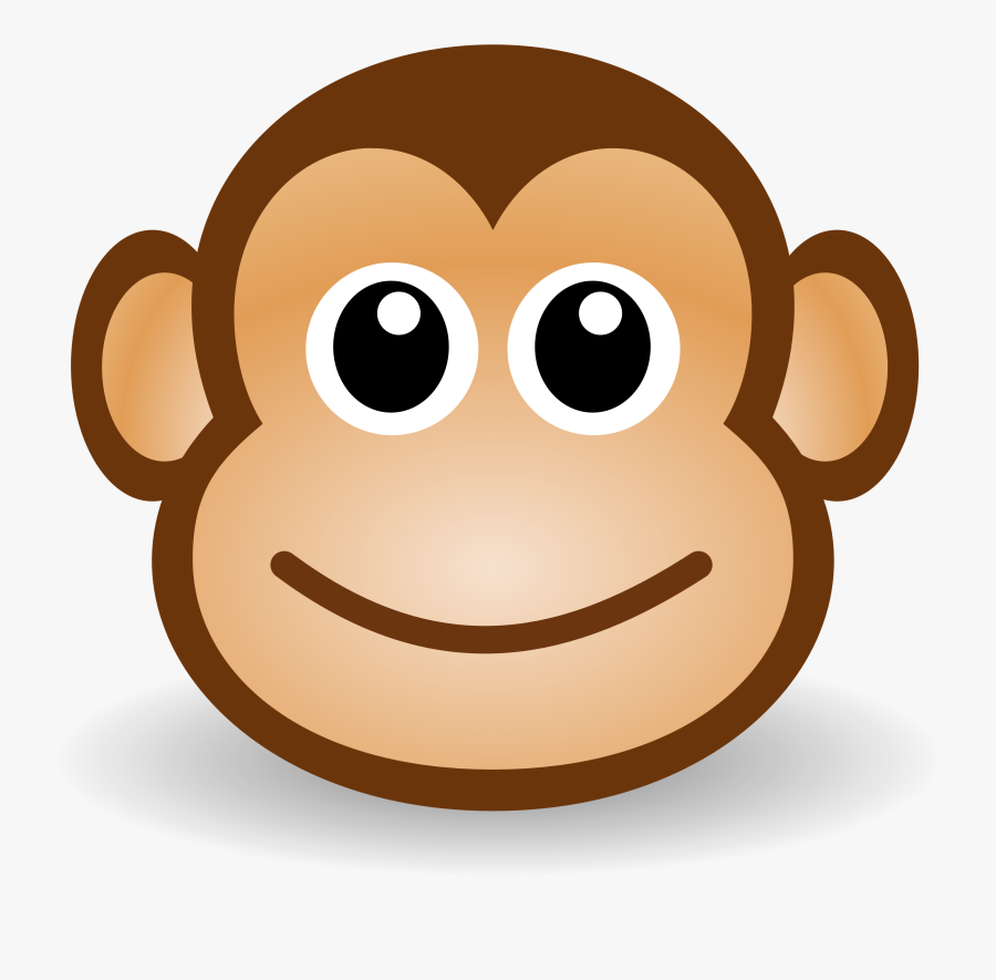 Free Cute Cartoon Monkey Clipart Illustration Easy Cartoon Monkey Face Free Transparent Clipart Clipartkey