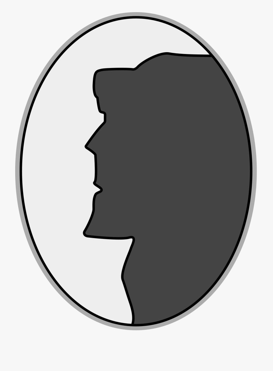 Old Man Of The Mountain Clipart - New Hampshire Old Man Of The Mountain Silhouette, Transparent Clipart