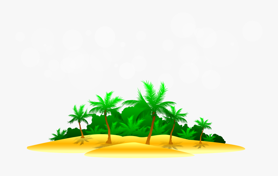 Seawater Ocean Clip Art - Island Clipart Transparent Background, Transparent Clipart