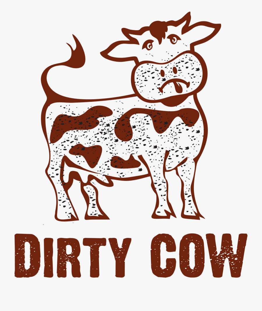 Dirty Cow, Transparent Clipart