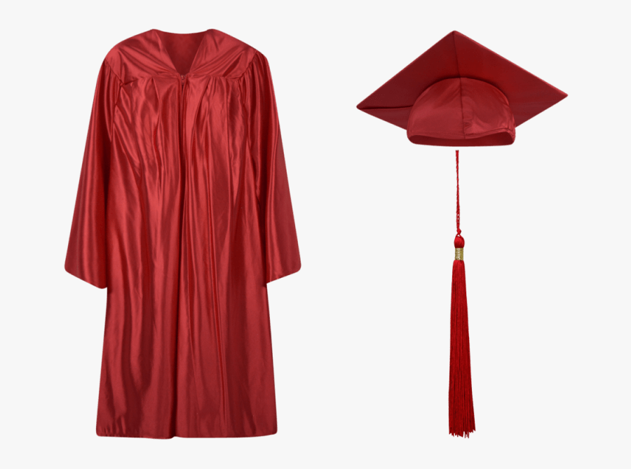 Red Graduation Cap And Gown - Cap And Gown Png Red is a free transpar...