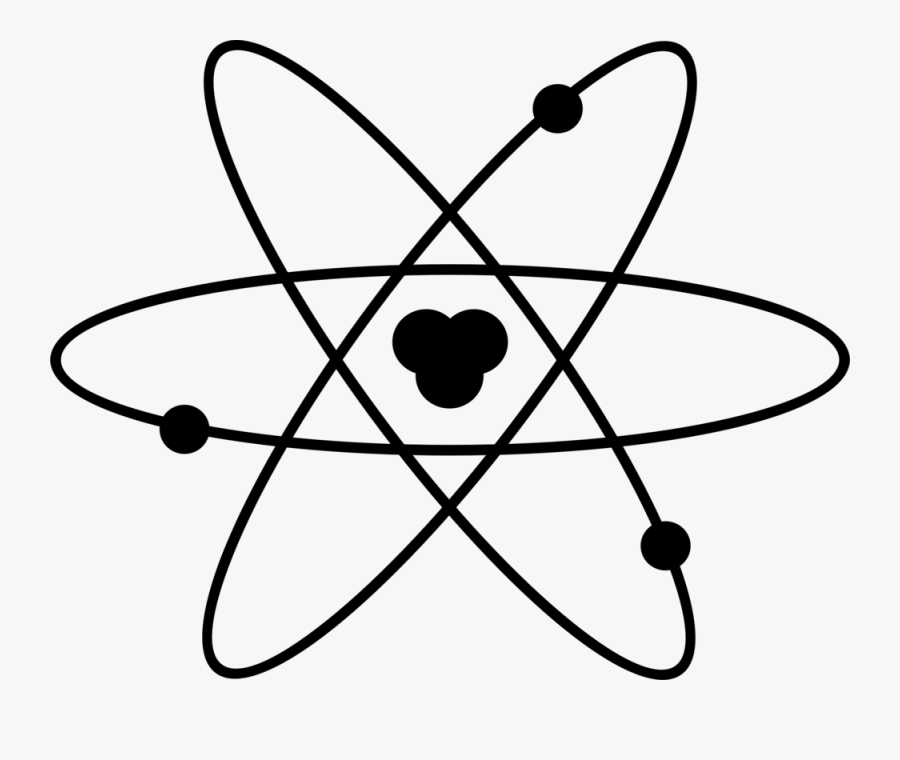 Atom Black Free Images - Atom Clip Art, Transparent Clipart