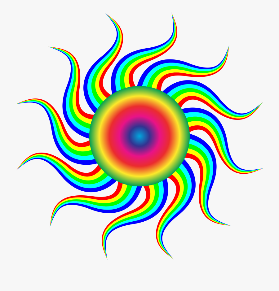 Colors Clipart Sun - Portable Network Graphics, Transparent Clipart