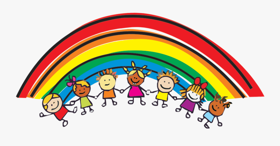 Rainbow Clipart Preschool - Kids Clipart Rainbow, Transparent Clipart