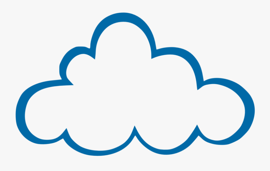 Moon And Clouds Clipart - Cloud Clip Art, Transparent Clipart