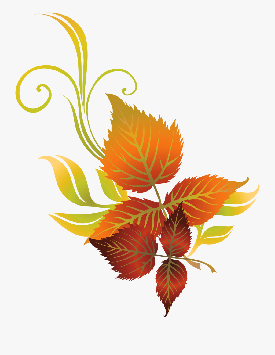 Fall Clipart Design - Transparent Background Fall Leaves Clipart, Transparent Clipart
