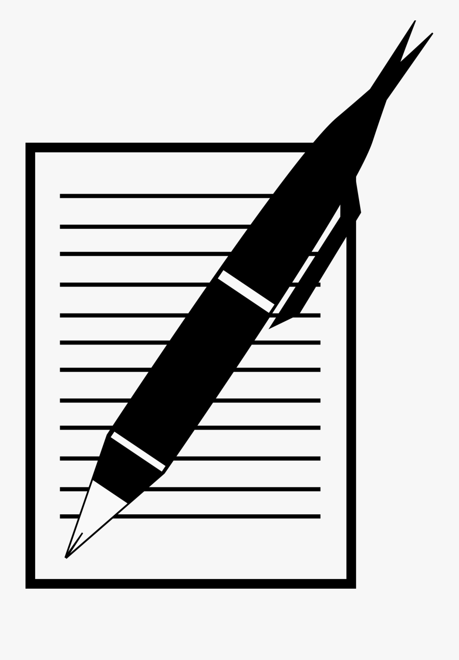 Writing Clip Art Write A Book Review Clipart 4 Famclipart - Animated Paper And Pen, Transparent Clipart
