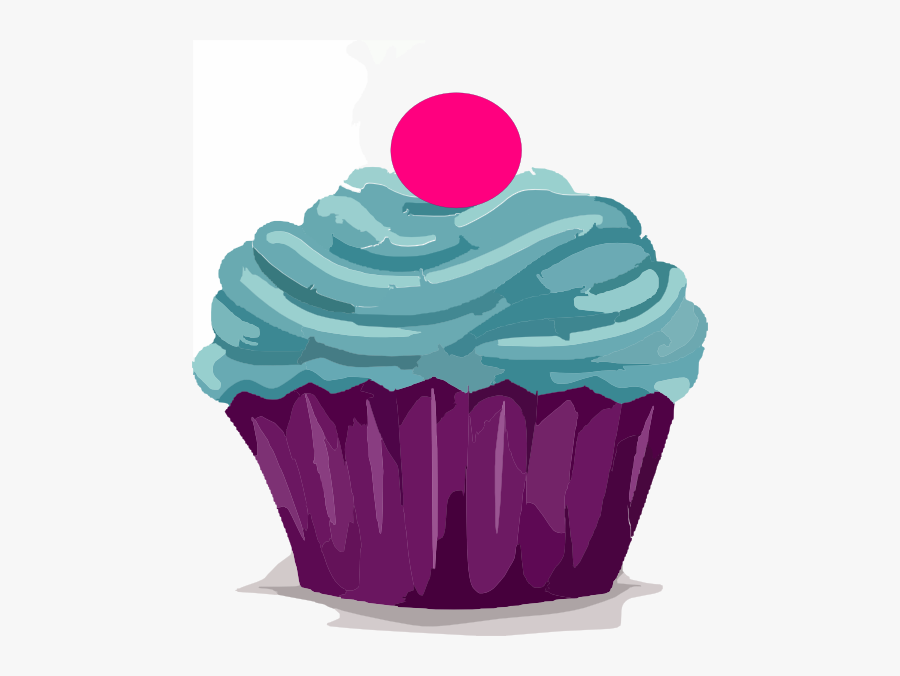 Cupcake Clipart Purple Cupcake - Cupcakes Clip Art Png, Transparent Clipart