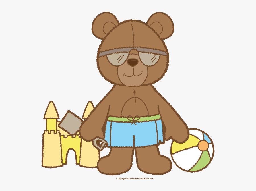 Blue Teddy Bear Clip Art, Transparent Clipart