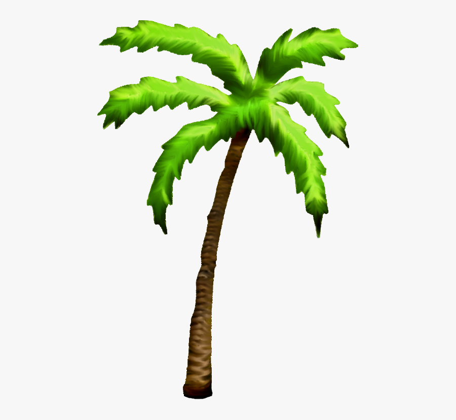 Palm Tree Art Tropical Palm Trees Clip Art Go Back - Transparent Background Hawaiian Clipart, Transparent Clipart