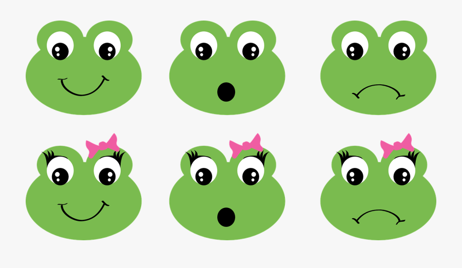 Frog Clipart Kid - Frog Face Clipart, Transparent Clipart