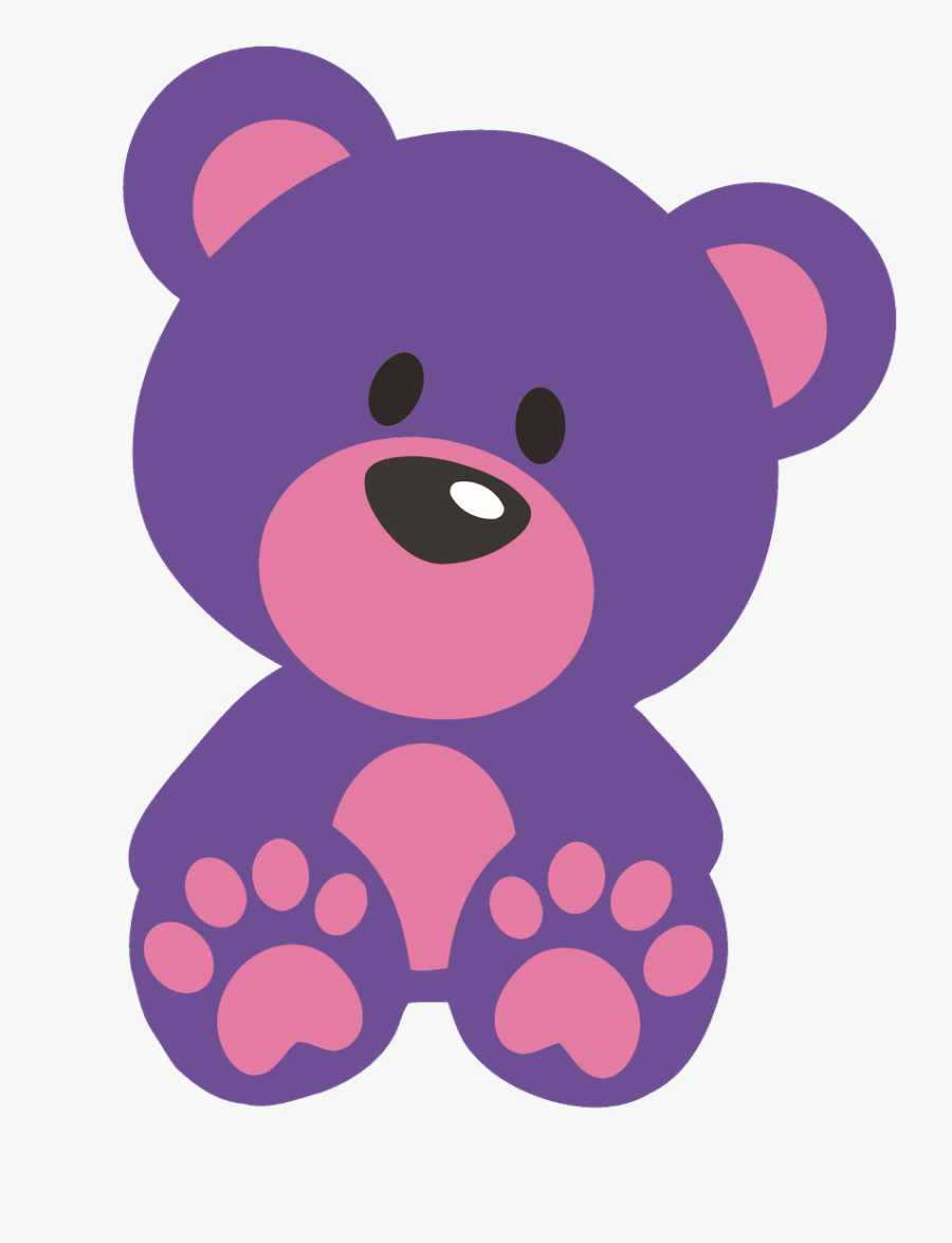 Blue Teddy Bear Clipart, Transparent Clipart