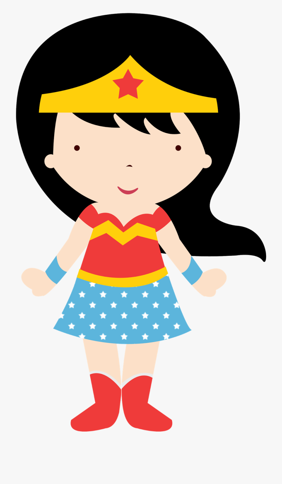 Baby Wonder Woman Png, Transparent Clipart