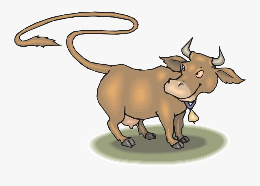 Cattle Clipart Cow Tail - Evil Cow Clipart, Transparent Clipart
