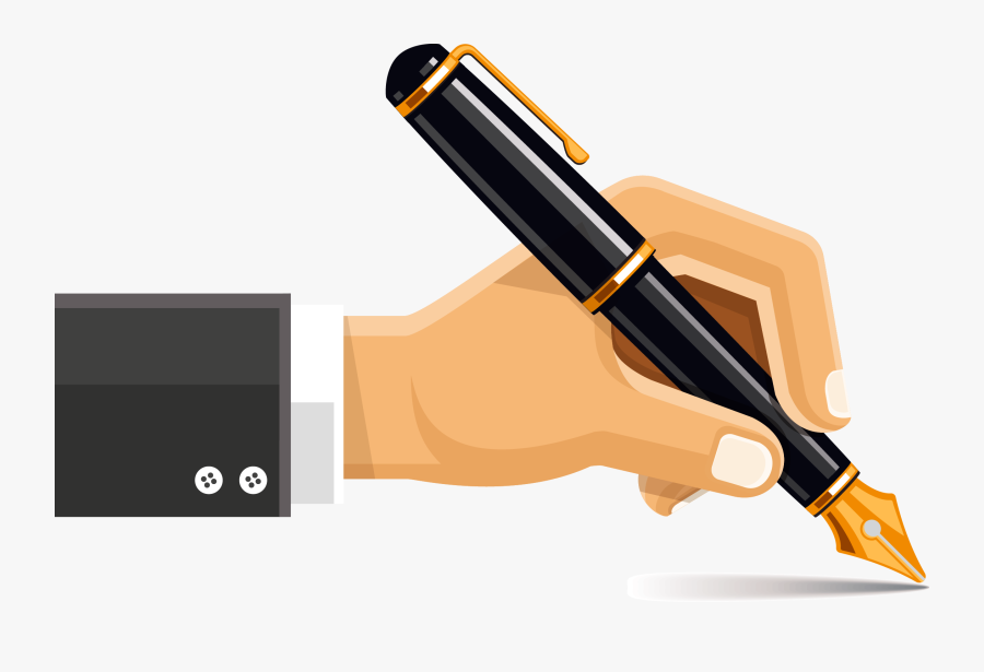 Transparent Writing Clipart Png - Pen Writing Clip Art, Transparent Clipart