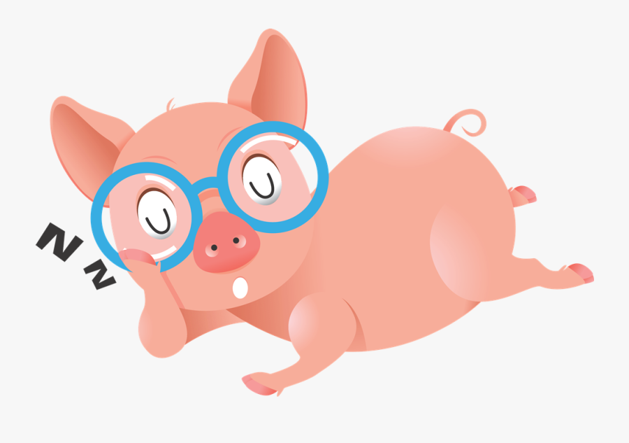 Pig Animated Clipart - Funny Pigs Clip Art, Transparent Clipart