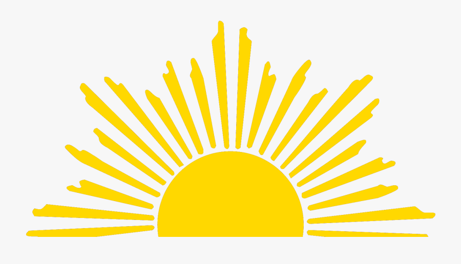 Transparent Sun Graphic Png - Rising Sun Clip Art, Transparent Clipart