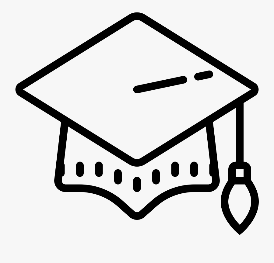 Graduation Cap Icon - Bildung Clipart, Transparent Clipart
