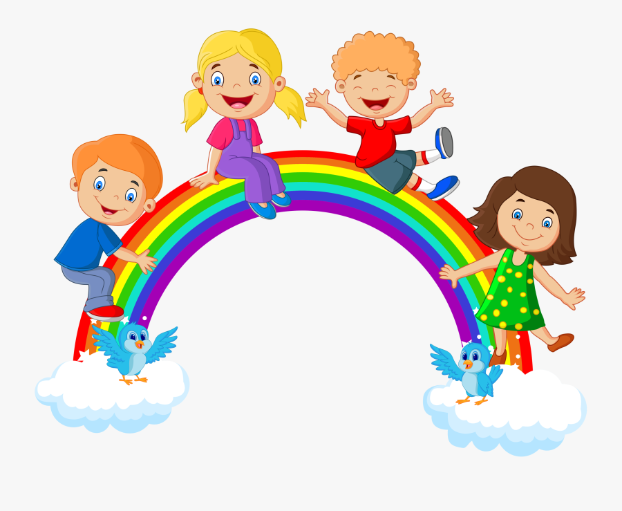 Rainbow Clipart For Free Download - Kids School Clipart, Transparent Clipart