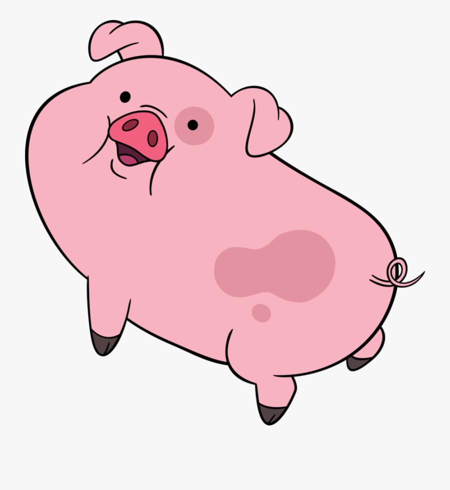 Pig Clipart Transparent - Personajes De Gravity Falls Pato, Transparent Clipart