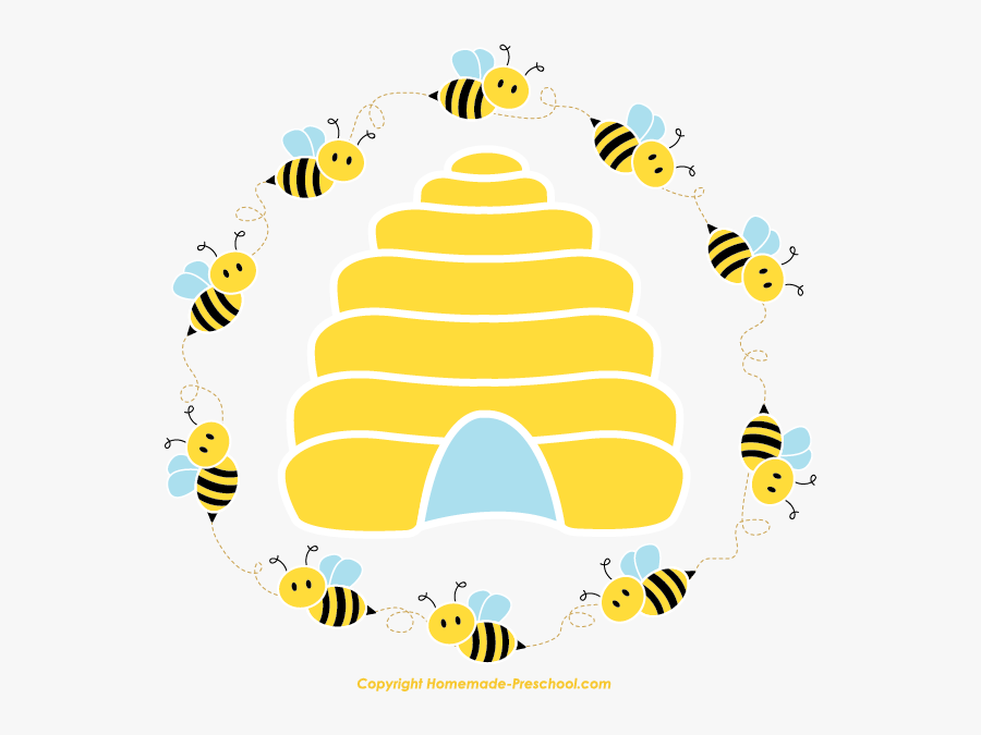 Beehive Cute, Transparent Clipart