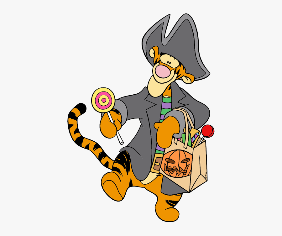 Halloween Clip Art - Tigger Halloween Clipart, Transparent Clipart