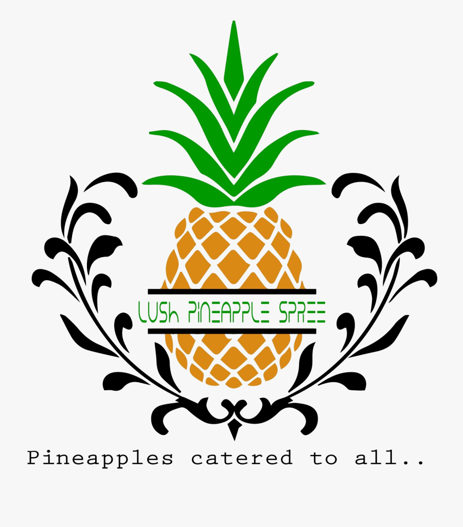 Lush Pineapple Spree - Coloring Pages Of Pineapples, Transparent Clipart