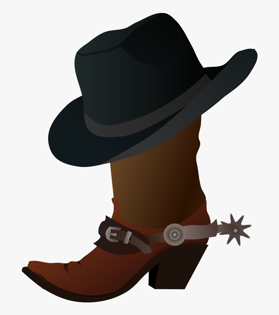 Graduation Hat Clipart Free Clip Art - Cowboy Boot And Hat, Transparent Clipart