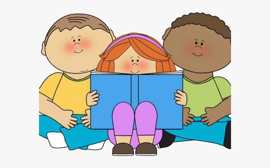 Transparent Kid Reading Png, Transparent Clipart