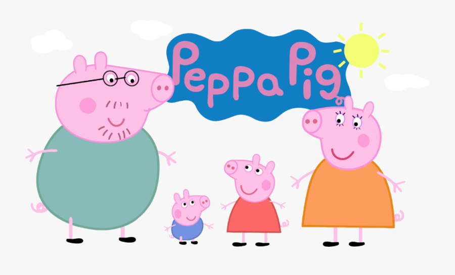 Peppa Pig Family Transparent Png - Peppa Pig Family Vector, Transparent Clipart