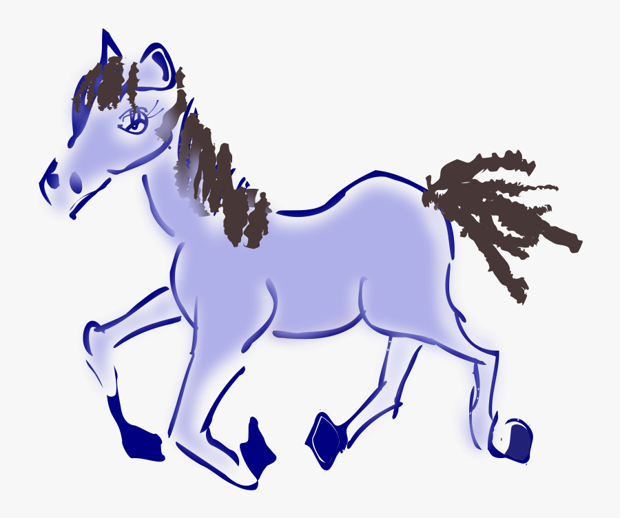Cartoon Horse Clipart - صور حصان غير حقيقيه, Transparent Clipart