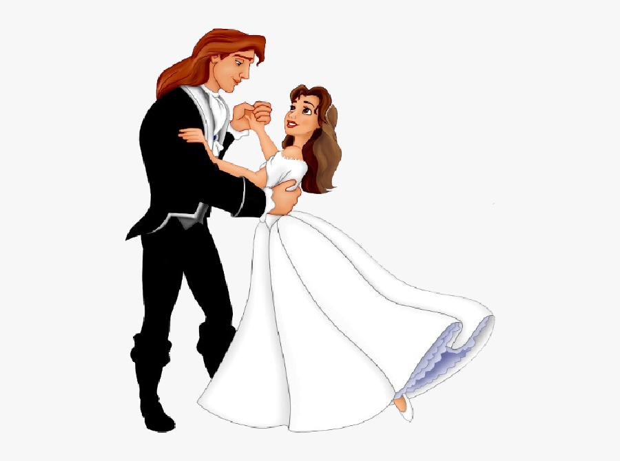 Bride And Groom Clipart 0 Bride And Groom Clip Art - Disney Princess Wedding Clipart, Transparent Clipart
