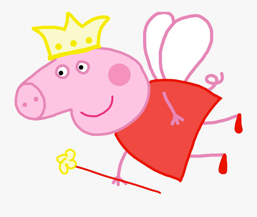 Peppa Pig Princess Clipart Free Coloring Sheets - High Resolution Peppa Pig, Transparent Clipart
