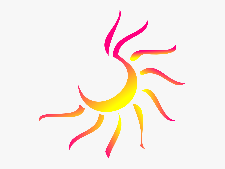 Sun Clip Art At Clker - Colorful Sun Free Clipart, Transparent Clipart