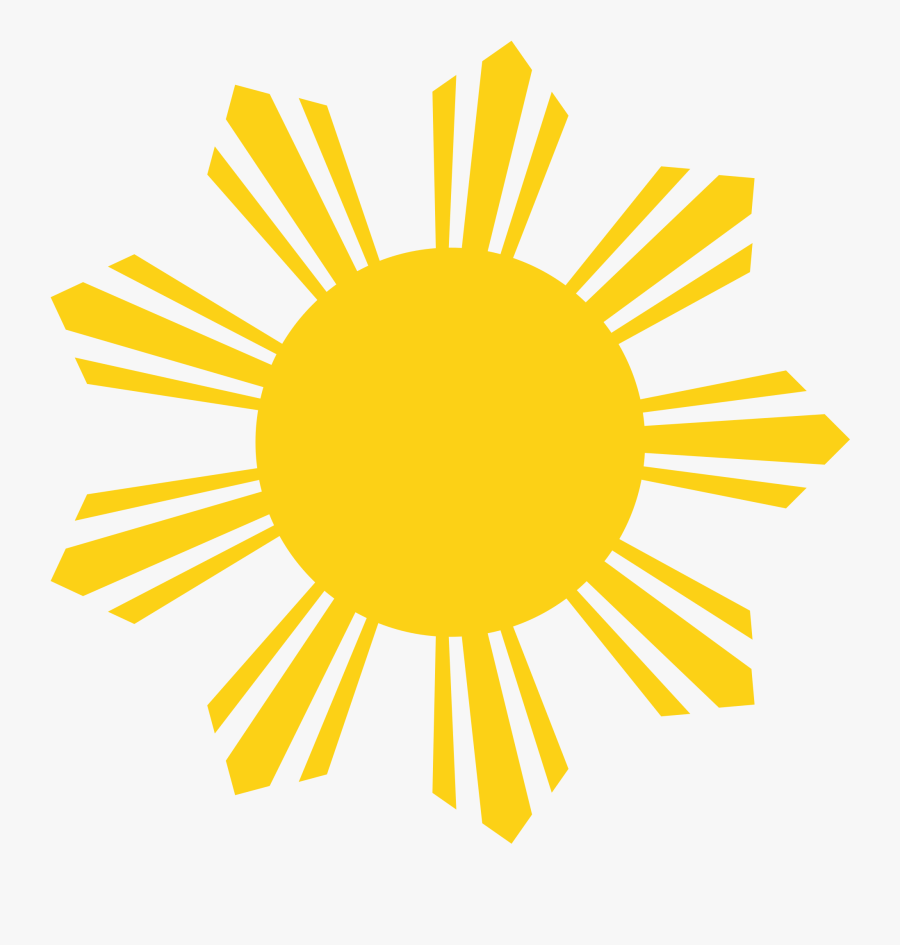 Thumb Image - Philippine Flag Sun Png, Transparent Clipart