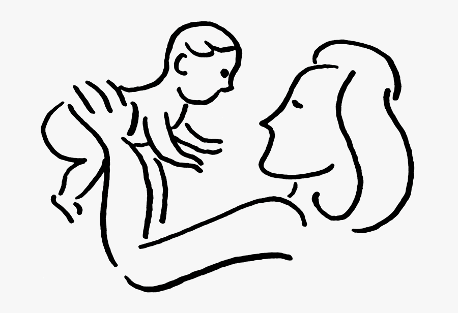 Mother And Baby Clipart - Instagram Caption For Mothers, Transparent Clipart