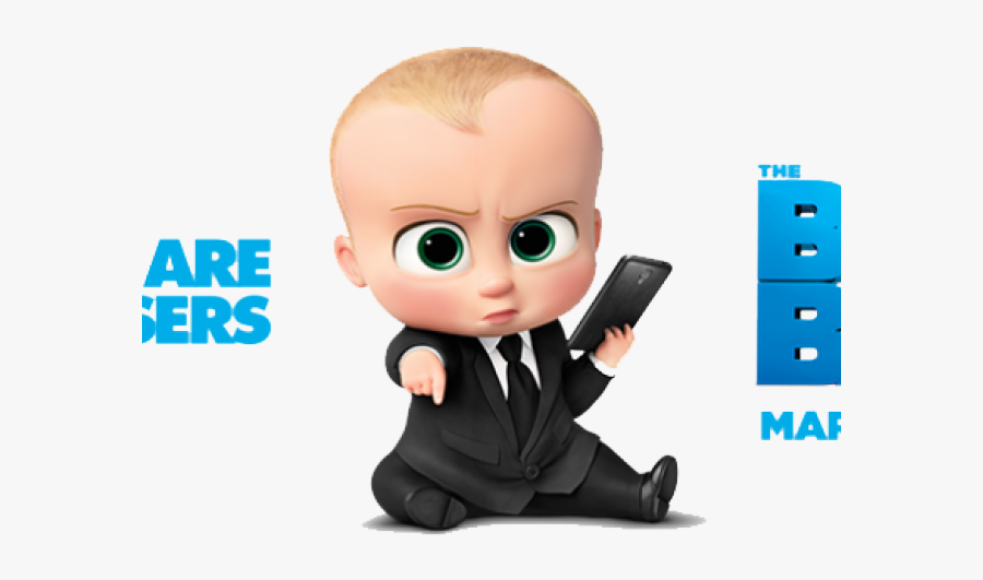 The Boss Baby Clipart - Boss Baby With Phone, Transparent Clipart