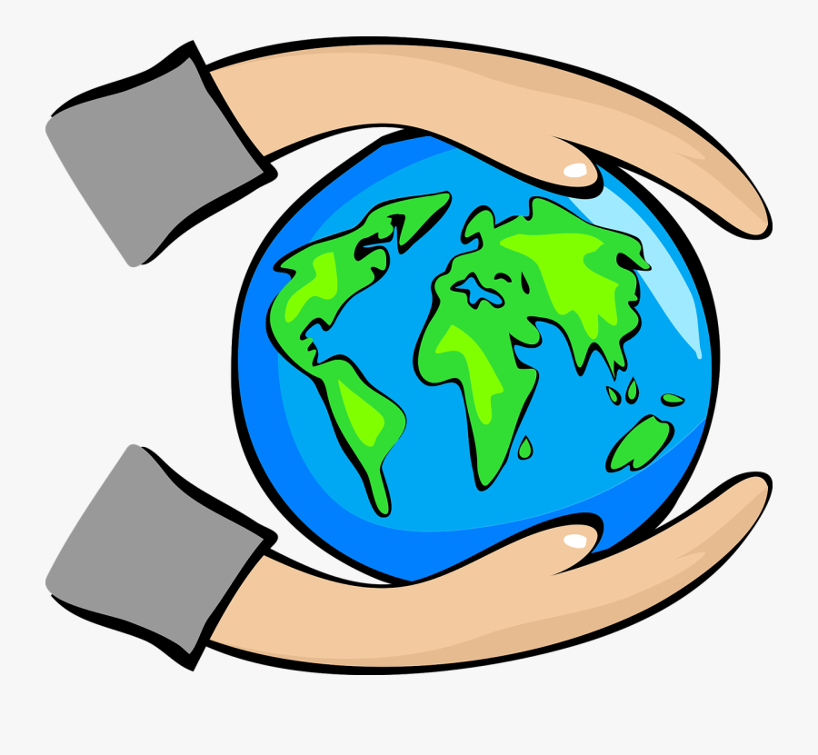 Earth Free Clip Art Image - Protect The Environment Clipart, Transparent Clipart