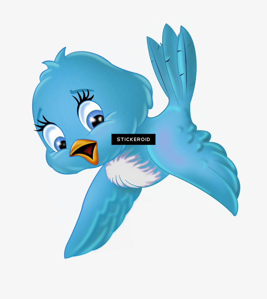 Bird Clipart Png , Png Download - Cute Bird Flying Clipart Png, Transparent Clipart