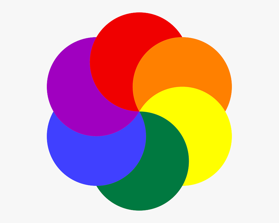 Free Image On Pixabay - Rainbow Colours On Circle, Transparent Clipart