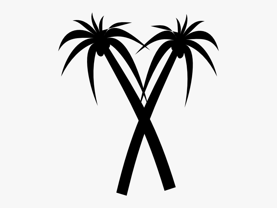 Orange Palm Trees Png, Transparent Clipart