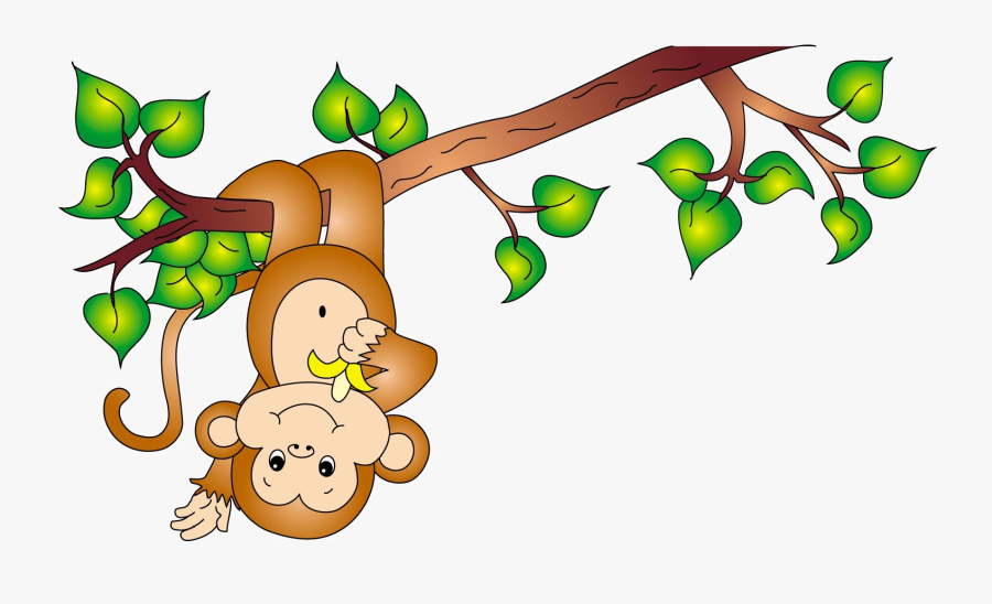 Transparent Hanging Monkey Png - Cartoon Monkey Png, Transparent Clipart