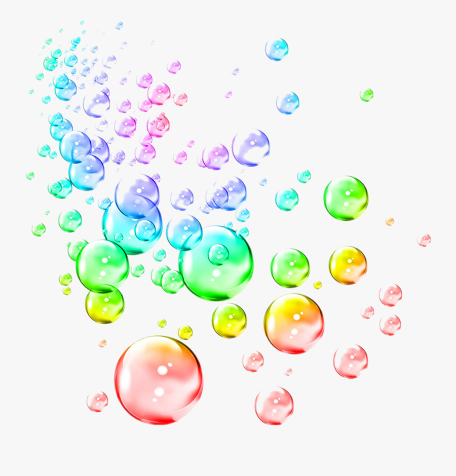 Transparent Sun Rainbow Clipart - Soap Bubbles, Transparent Clipart