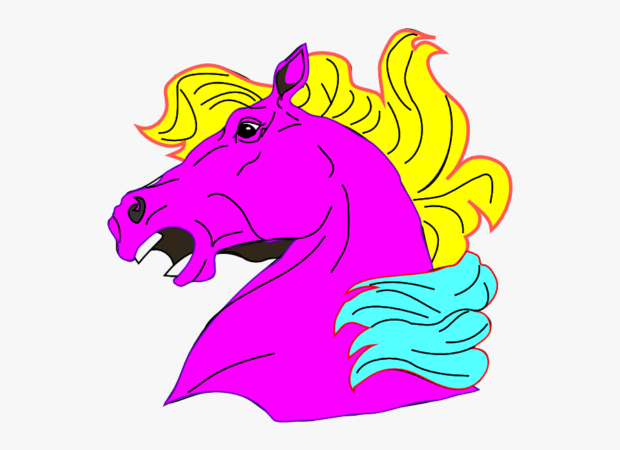 Angry Horse Svg Clip Arts - Angry Horse Clipart Free, Transparent Clipart