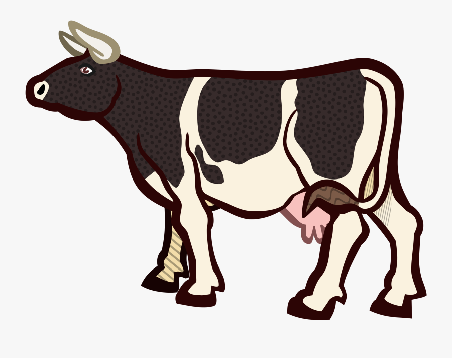 Cattle Goat Livestock Dairy Farming - Buffalo And Cow Clipart, Transparent Clipart