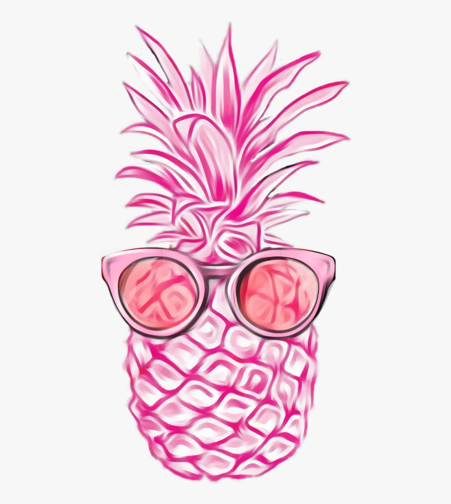 Im Lazy Tbh Pineapple Pink Lazy - Clipart Pineapple Pink Png, Transparent Clipart