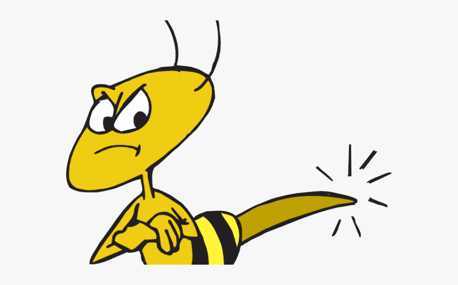 Cartoon Bees, Transparent Clipart