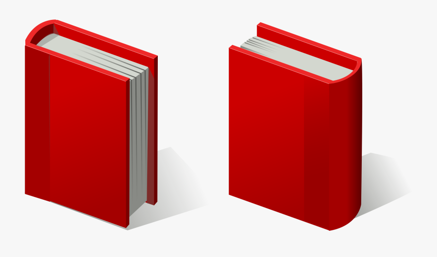 Clipart Red Book - Red Books, Transparent Clipart