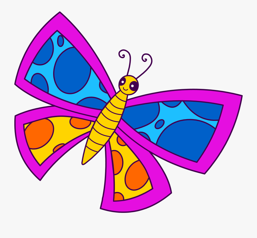 Spring Clipart Butterfly - Clip Art Butterfly, Transparent Clipart